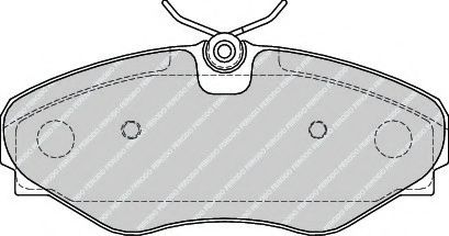 Колодки гальмівні дискові BREMBO арт. FDB4176