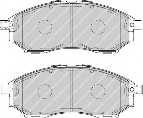 Колодки гальмівні дискові DELPHI арт. FDB4177