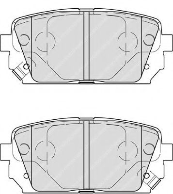 Колодки гальмівні дискові ICER арт. FDB4193