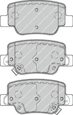 Гальмівні колодки дискові BREMBO арт. FDB4275