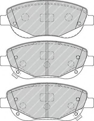 Колодки гальмівні дискові NIPPARTS арт. FDB4276