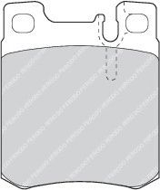 FERODO DB Тормозные колодки задн. W124/210/140 LPR арт. FDB799