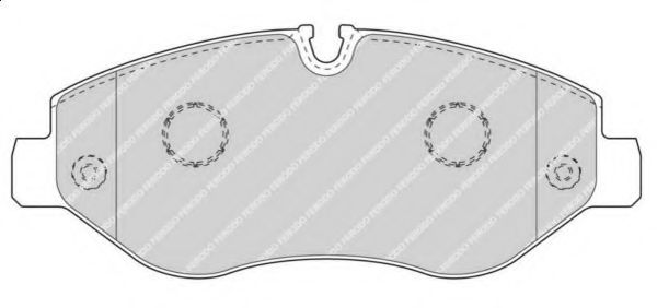 Колодки гальмівні дискові CIFAM арт. FVR4469