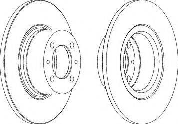 Р“Р°Р»СЊРјС–РІРЅРёР№ РґРёСЃРє BREMBO арт. DDF035