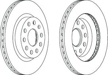 Р“Р°Р»СЊРјС–РІРЅРёР№ РґРёСЃРє BREMBO арт. DDF1223