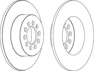 Р“Р°Р»СЊРјС–РІРЅРёР№ РґРёСЃРє BREMBO арт. DDF1224