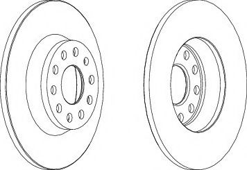 Р“Р°Р»СЊРјС–РІРЅРёР№ РґРёСЃРє BREMBO арт. DDF1306