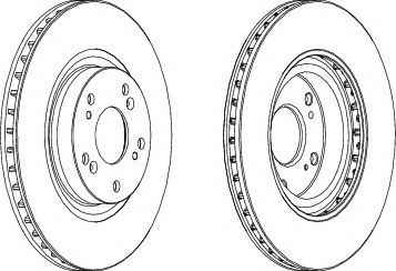 Р“Р°Р»СЊРјС–РІРЅРёР№ РґРёСЃРє BREMBO арт. DDF1596