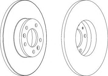 Р“Р°Р»СЊРјС–РІРЅРёР№ РґРёСЃРє BREMBO арт. DDF1602