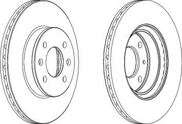 Р“Р°Р»СЊРјС–РІРЅРёР№ РґРёСЃРє BREMBO арт. DDF1636