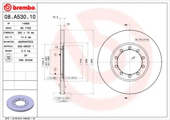 Р”РёСЃРє РіР°Р»СЊРјС–РІРЅРёР№ BOSCH арт. 08A53010