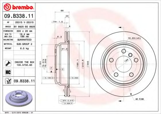 2 BOSCH арт. 09B33811