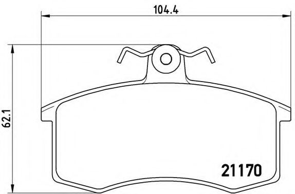 РљРѕРјРїР»РµРєС‚ РіР°Р»СЊРјС–РІРЅРёС… РєРѕР»РѕРґРѕРє Р· 4 С€С‚. РґРёСЃРєС–РІ BOSCH арт. P41003