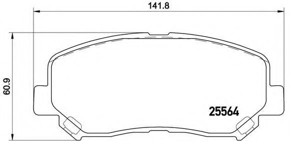 РљРѕРјРїР»РµРєС‚ РіР°Р»СЊРјС–РІРЅРёС… РєРѕР»РѕРґРѕРє Р· 4 С€С‚. РґРёСЃРєС–РІ METELLI арт. P49045