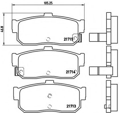 РљРѕРјРїР»РµРєС‚ РіР°Р»СЊРјС–РІРЅРёС… РєРѕР»РѕРґРѕРє Р· 4 С€С‚. РґРёСЃРєС–РІ BLUEPRINT арт. P56029