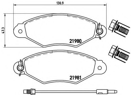 РљРѕРјРїР»РµРєС‚ РіР°Р»СЊРјС–РІРЅРёС… РєРѕР»РѕРґРѕРє Р· 4 С€С‚. РґРёСЃРєС–РІ BOSCH арт. P56038