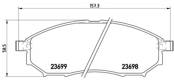 РљРѕРјРїР»РµРєС‚ РіР°Р»СЊРјС–РІРЅРёС… РєРѕР»РѕРґРѕРє Р· 4 С€С‚. РґРёСЃРєС–РІ METELLI арт. P56058