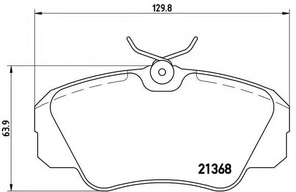 Гальмівні колодки дискові RIDER арт. P59016