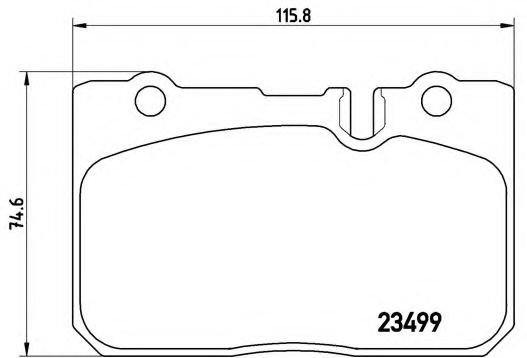 Гальмівні колодки дискові JAPANPARTS арт. P83039