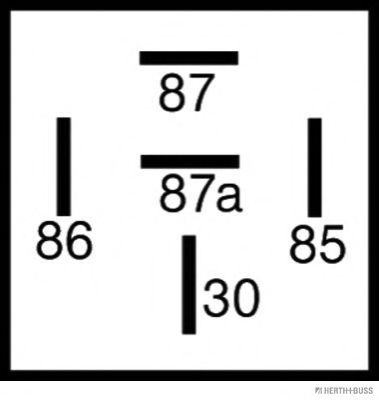 Реле 10A,20A 24V (вир-во Elparts) FEBIBILSTEIN арт. 75613152