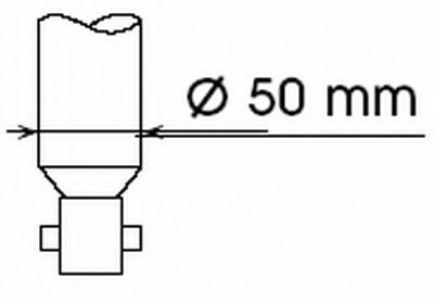 551811 KYB - Амортизатор, _Gas-A-Just_ (Mono Tube Gas)   !!! Заміна для 551073 RENAULT арт. 551811