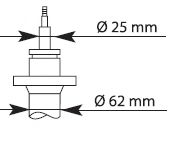 635806 KYB - Стійка амортизатора, _Premium_ (Twin Tube Oil)   !!! Заміна для 635852 ASAM арт. 635806