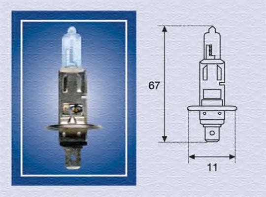 H1 24 Р›Р°РјРїР° СЂРѕР·Р¶Р°СЂСЋРІР°РЅРЅСЏ (H1 24V 70W) OSRAM арт. 002552100000