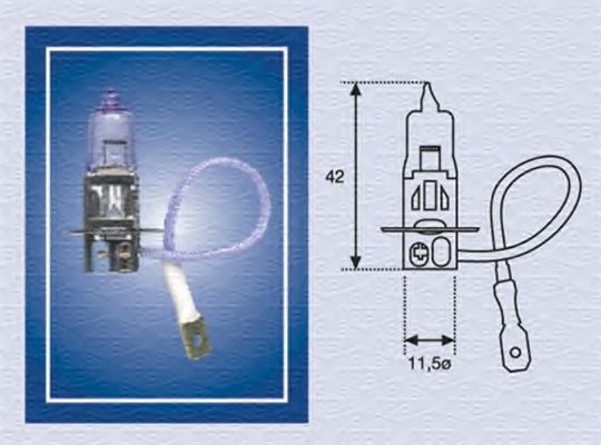 H3 24 Р›Р°РјРїР° СЂРѕР·Р¶Р°СЂСЋРІР°РЅРЅСЏ (H3 24V 70W) PHILIPS арт. 002554100000