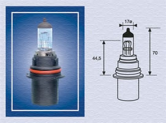 Лампа галогеновая HB1 12V 65/45W