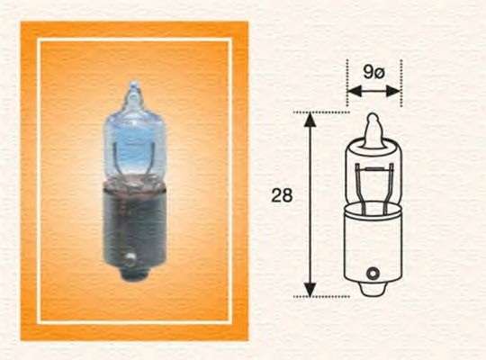 H6W 12 Р›Р°РјРїР° СЂРѕР·Р¶Р°СЂСЋРІР°РЅРЅСЏ (12V H6W) NARVA арт. 002701100000